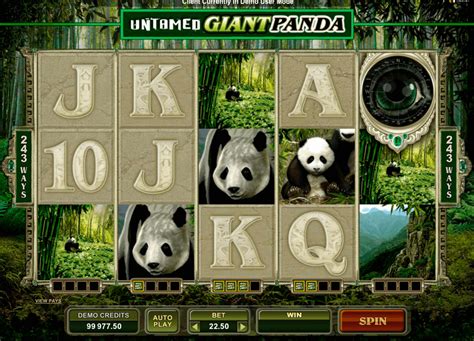 Jogue Untamed Giant Panda online